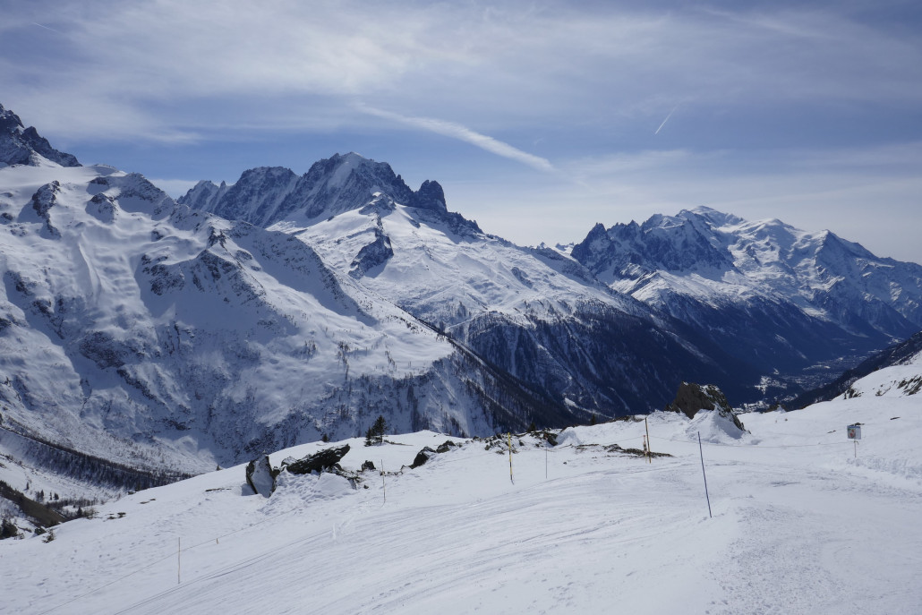 Grand Montets &amp; Mont Blanc