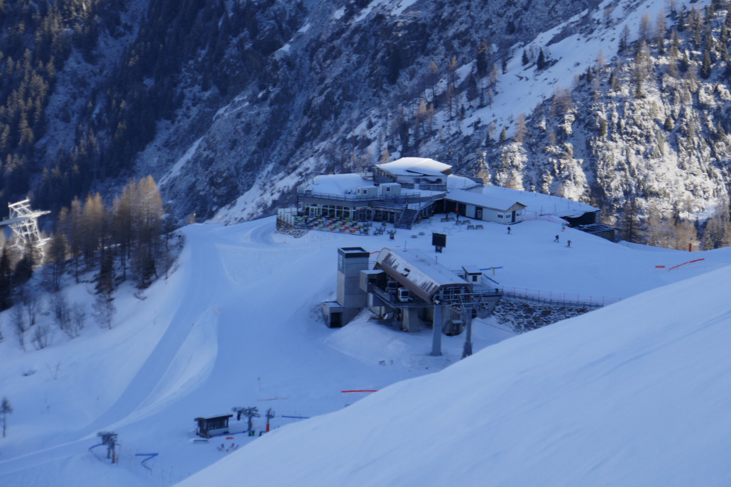 abgebrannte Mittelstation