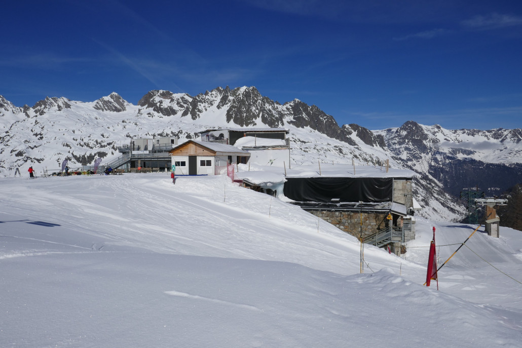 abgebrannte Mittelstation