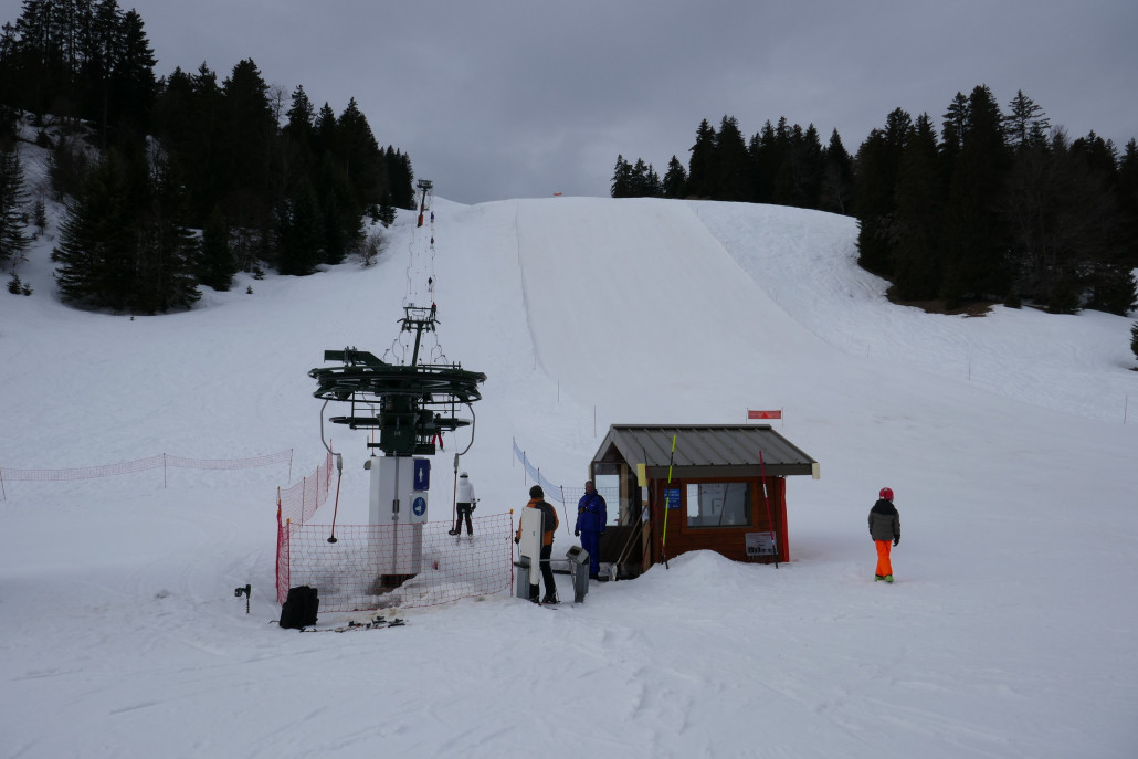 SL Talstation und Strecke unten