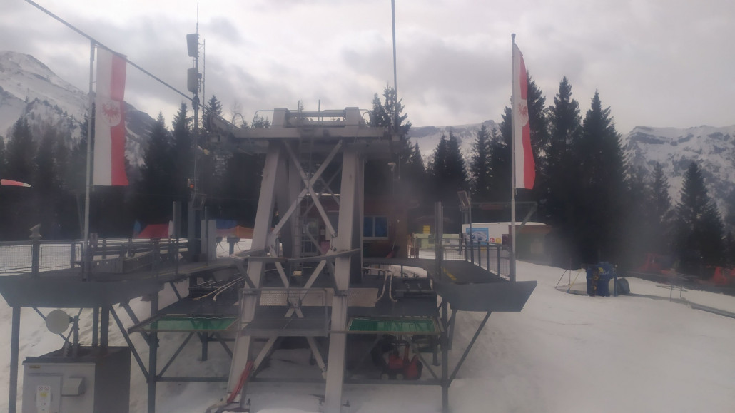 ...und die Bergstation