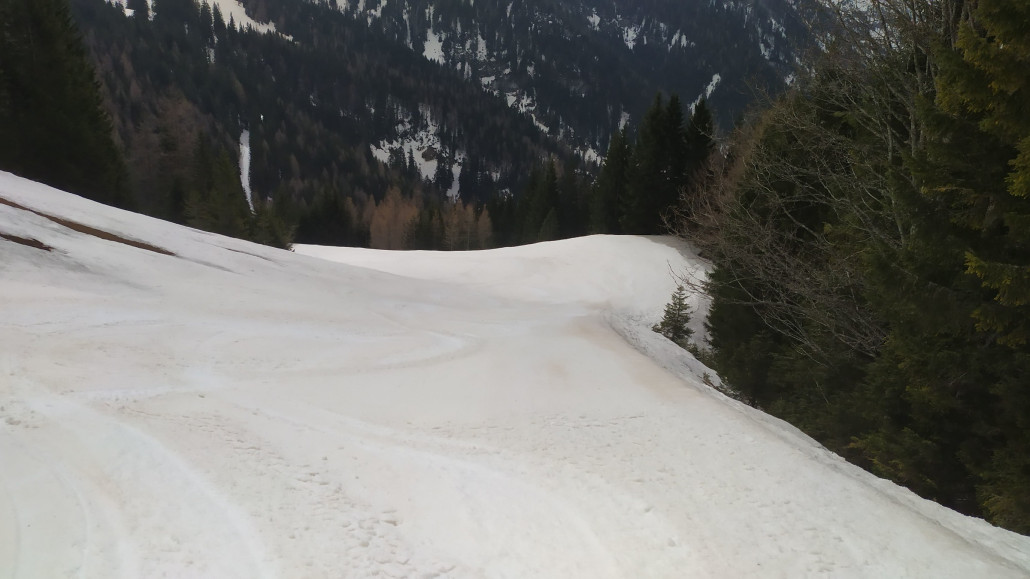 Auch hier gab es heute Saharasand