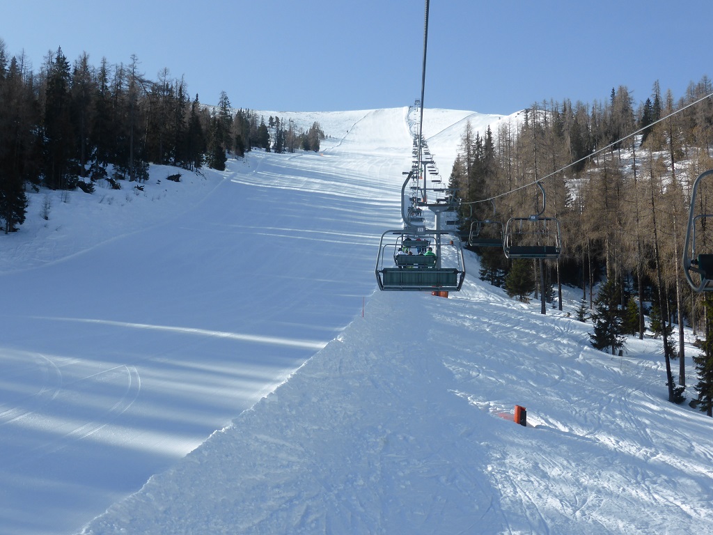 in der Vorderkar Gipfelbahn