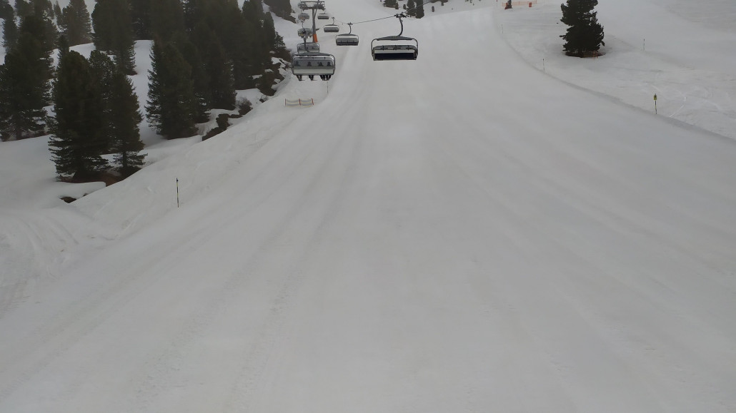 Hier sah es ganz gut aus, hätte es nur nicht gefroren