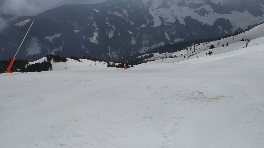 Am Geols war es auch schon sulzig