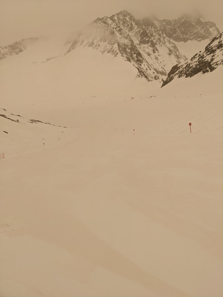 Sandige Angelegenheit am Dienstag Nachmittag