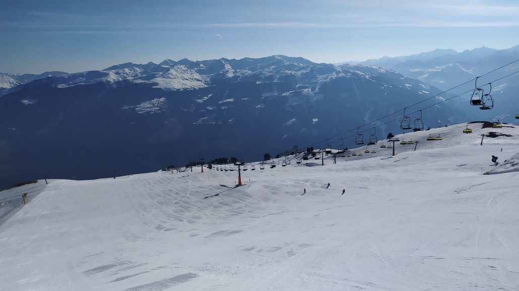 Heute war es wieder komplett sonnig