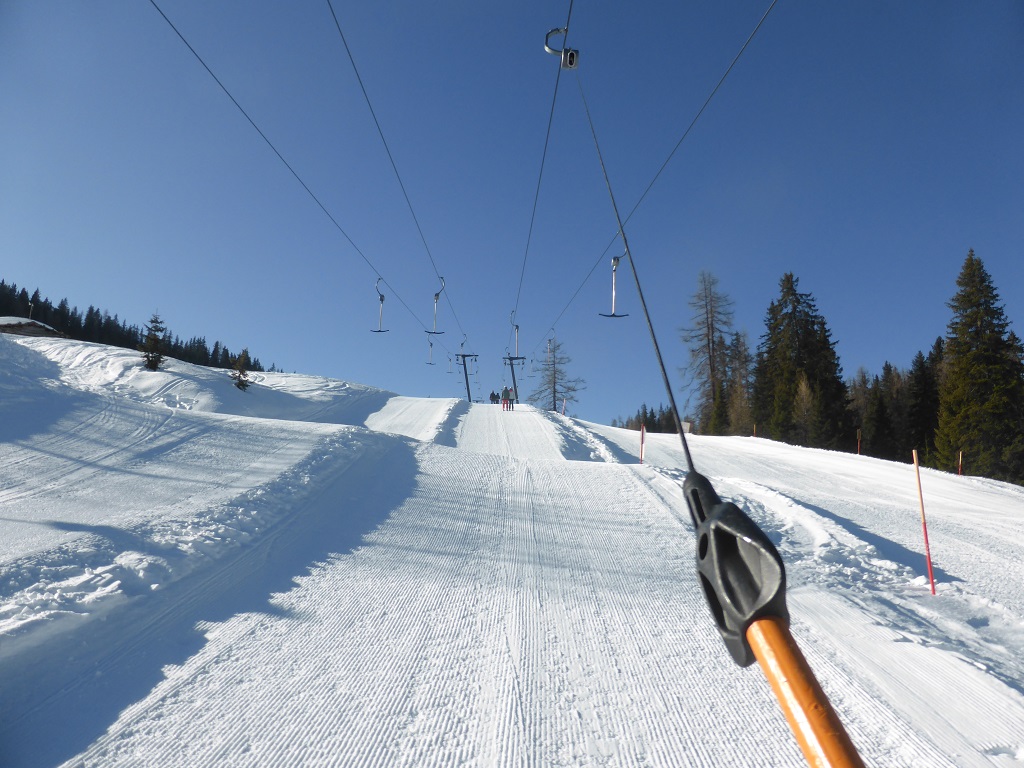 im Vorderfager, am Morgen lief nur Einer..