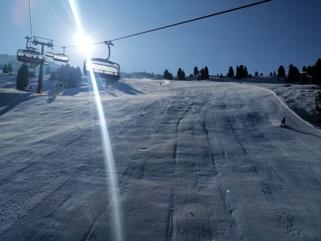 Am Karspitzexpress ebenfalls super, mit kleinen Abstrichen in der Präparation.
