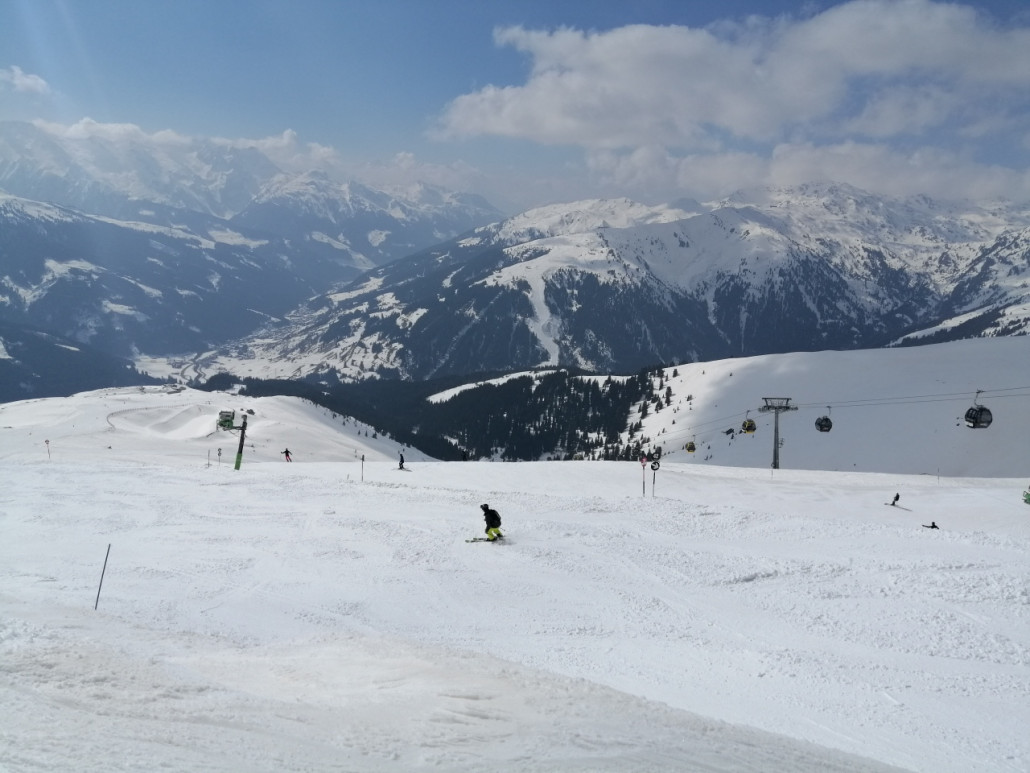 Nach einer kurzen Mittagspause auf der Larmachalm ging es wieder Richtung Zell. Die Schwarze an der Falschbachbahn war um 13 Uhr auch noch sehr gut, da gab es noch eine Wiederholung.