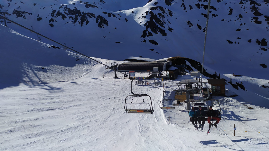 Unten stand niemand an, das ist auch selten