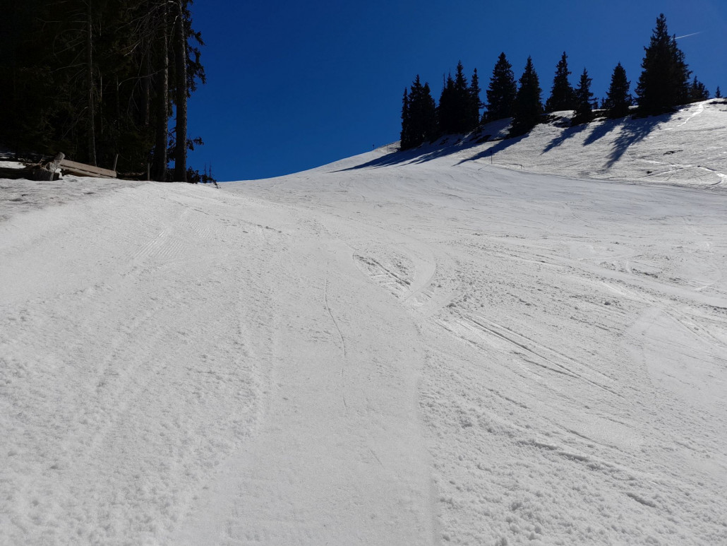 Richtung Tanzbodentalstation: sehr gut