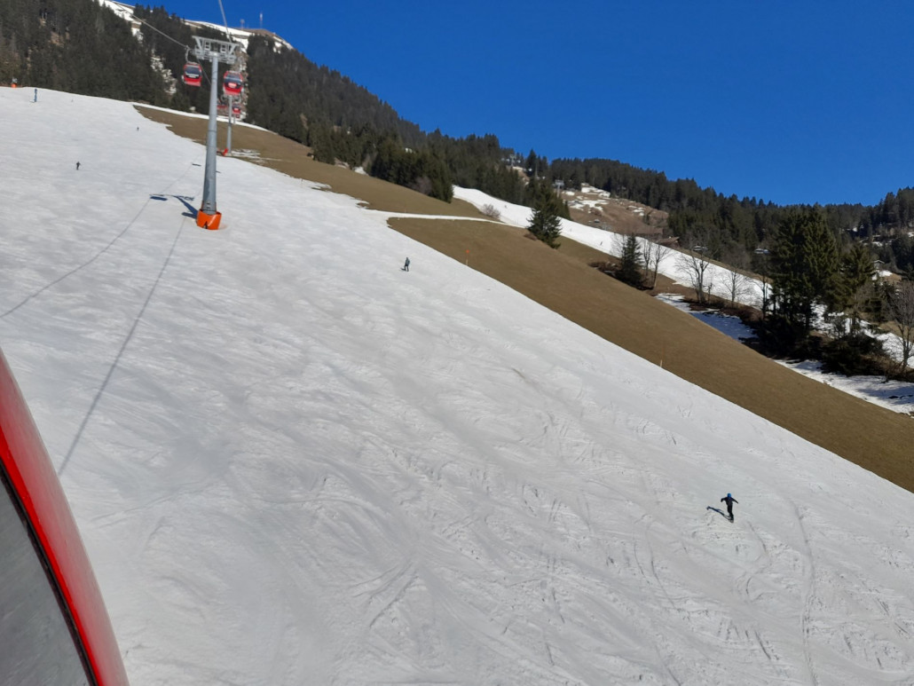 Hopfgarten oberhalb der Mittelstation: weich