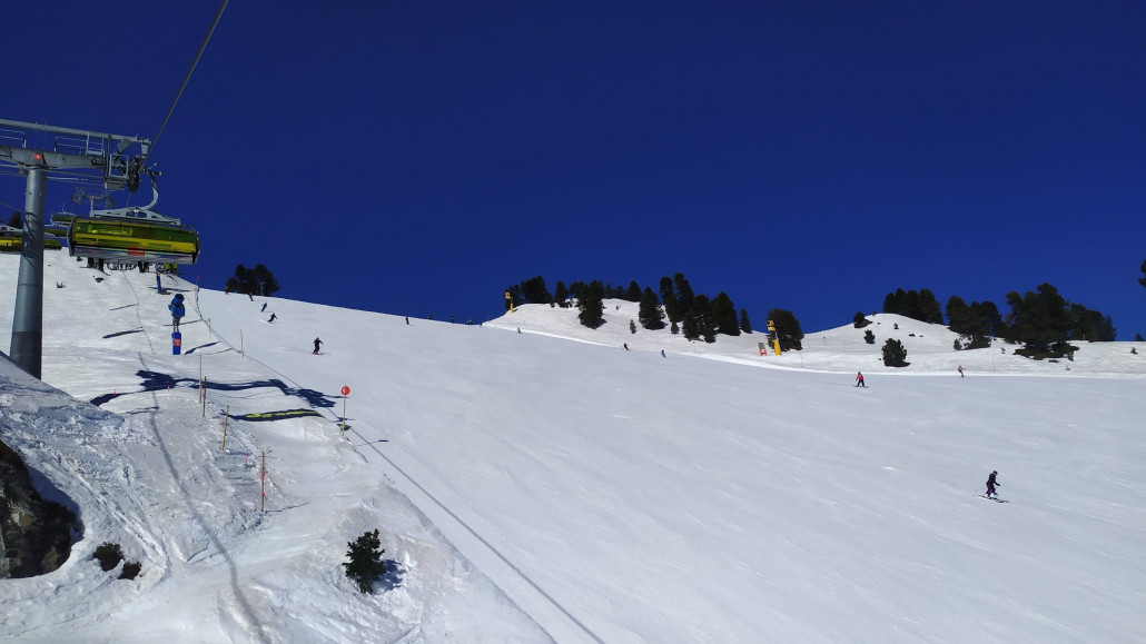 Am Kristall-Express blieben wir für eine Weile