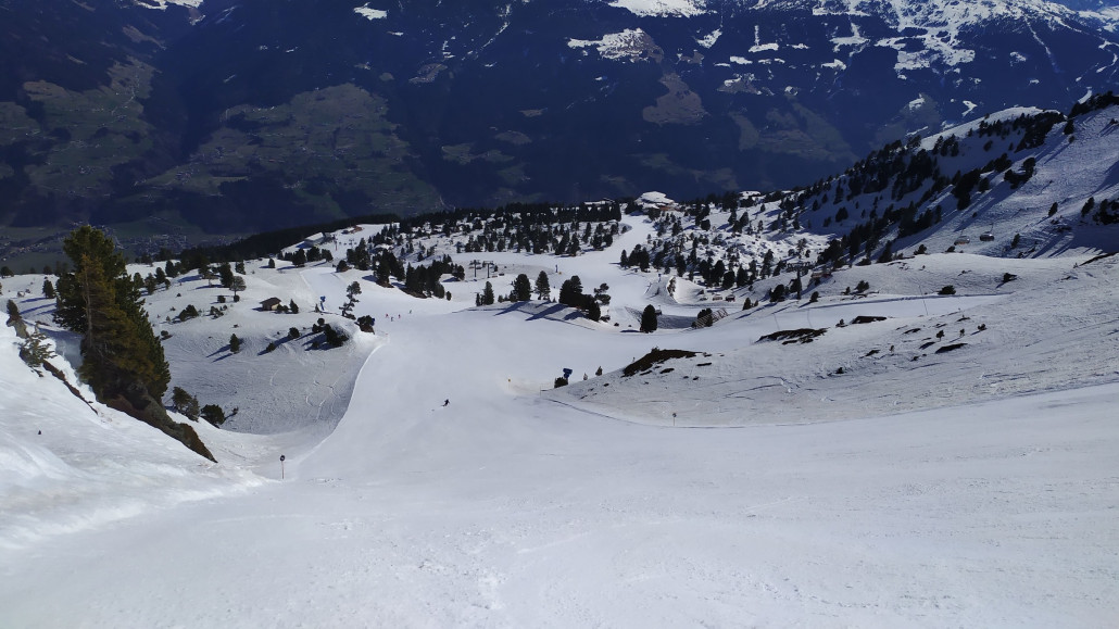 Auch die schwarze am Neuhütten firnte auf und war super