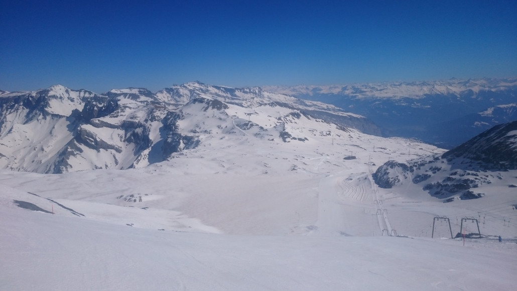 Vorab Gletscher von oben