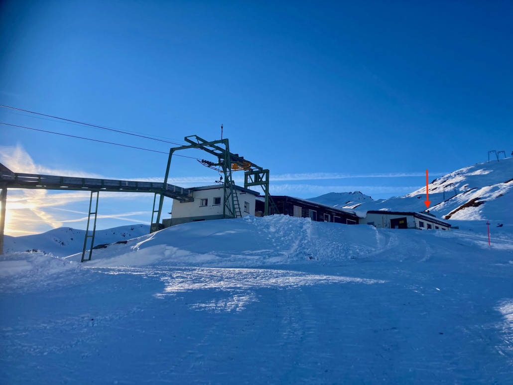 Alte Seilbahnstationen am Strelaberg