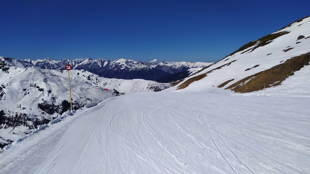Zum ersten Mal seit langen ging es nicht über die Obitraudi nach Hochfügen, eine gute Entscheidung, die 1 war schon weich