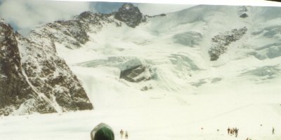 eisbruch unterhalb des ehm. nörderjoch III anno 1988