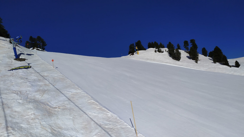 Und dann ging es wieder auf die Standardroute zum Kristall-Express
