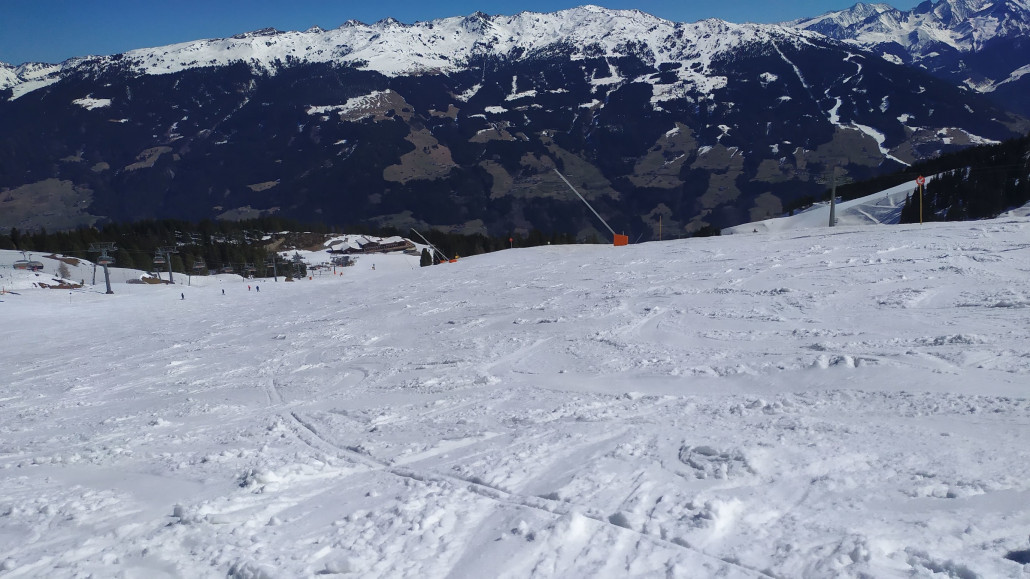 Und selbst mittags zum Sunjet war es noch ok