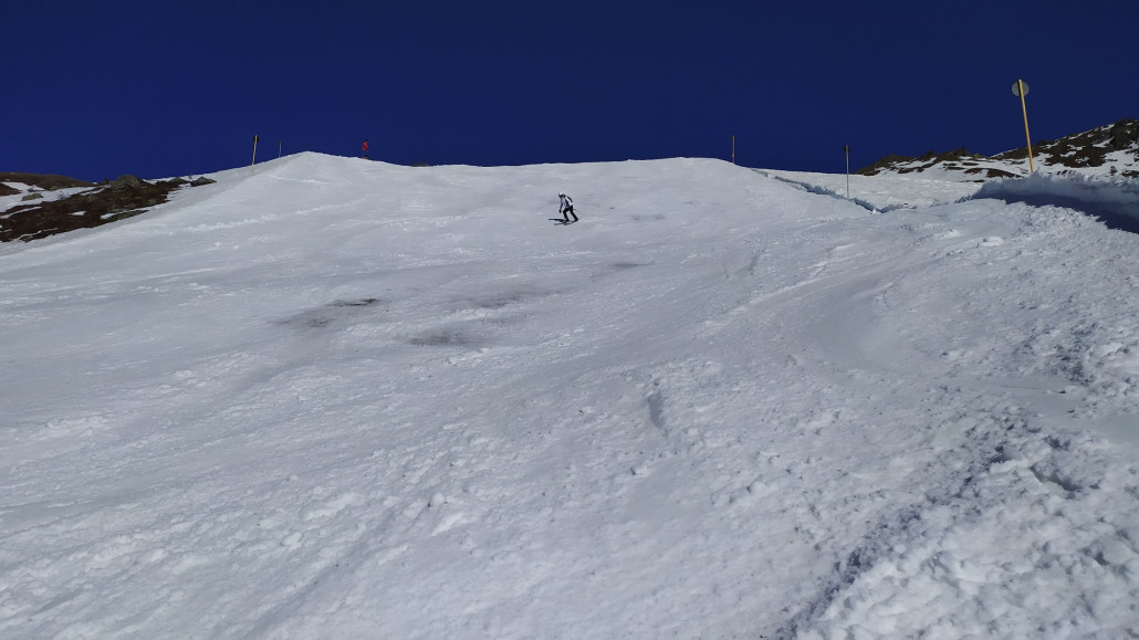 Nur kommt teils bereits der Dreck raus, aber gut zu umfahren