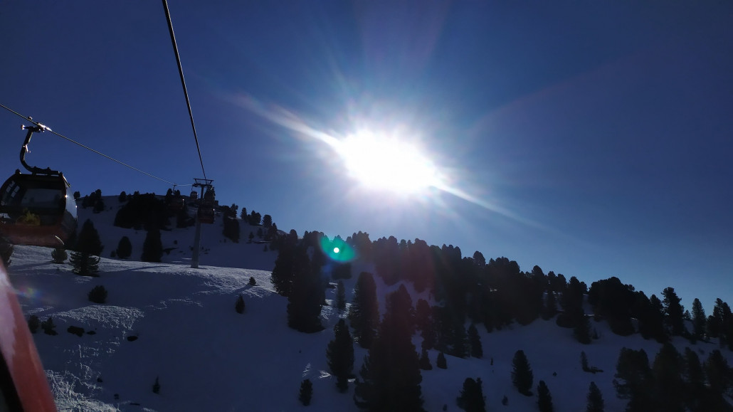 Die Sonne grüßt am Morgen