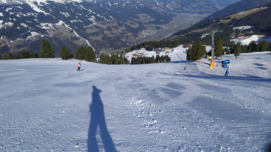 Am Karspitz war es sehr hart / knollig