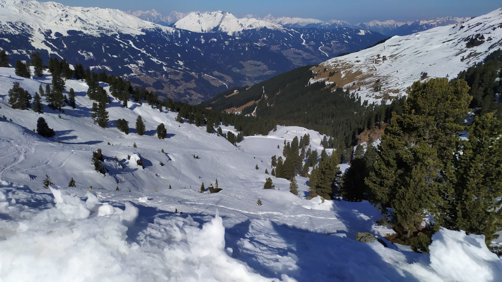 Dort unten steht schon ein Fundament