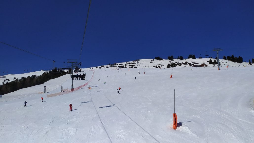 Auch am Ebenfeld eher wenig los, und noch solide zu fahren