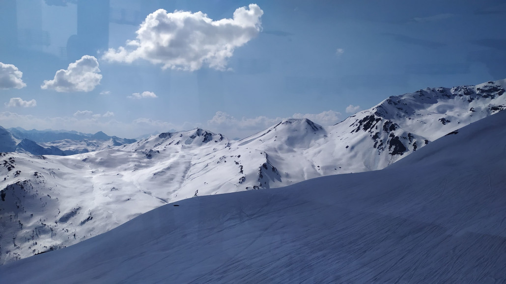Auch hier gab es einige Lawinenabgänge