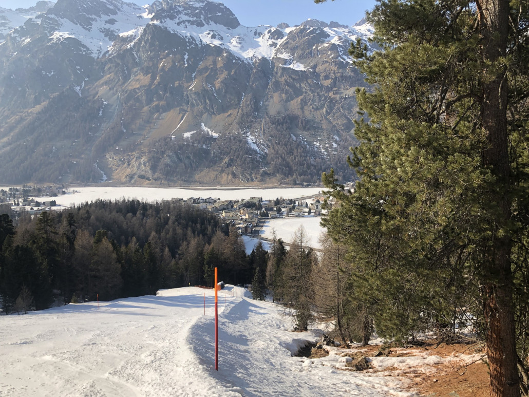 Furtschellas Talabfahrt