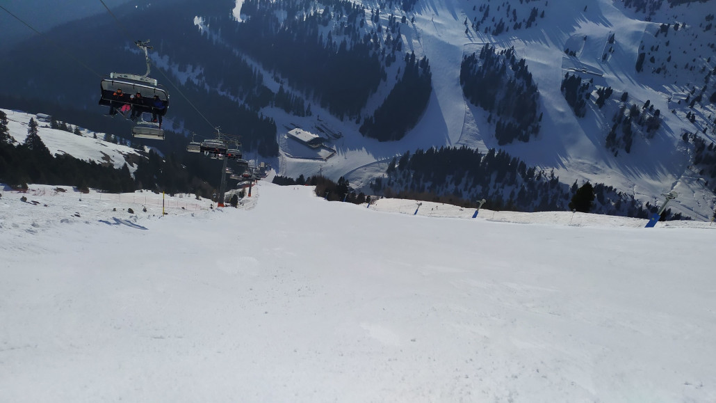 Und der Devils Run firnte zügig auf