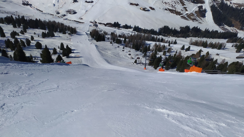 Auch auf die Harakiri gings, oben kurz sehr eisig, sonst aber gut zu fahren