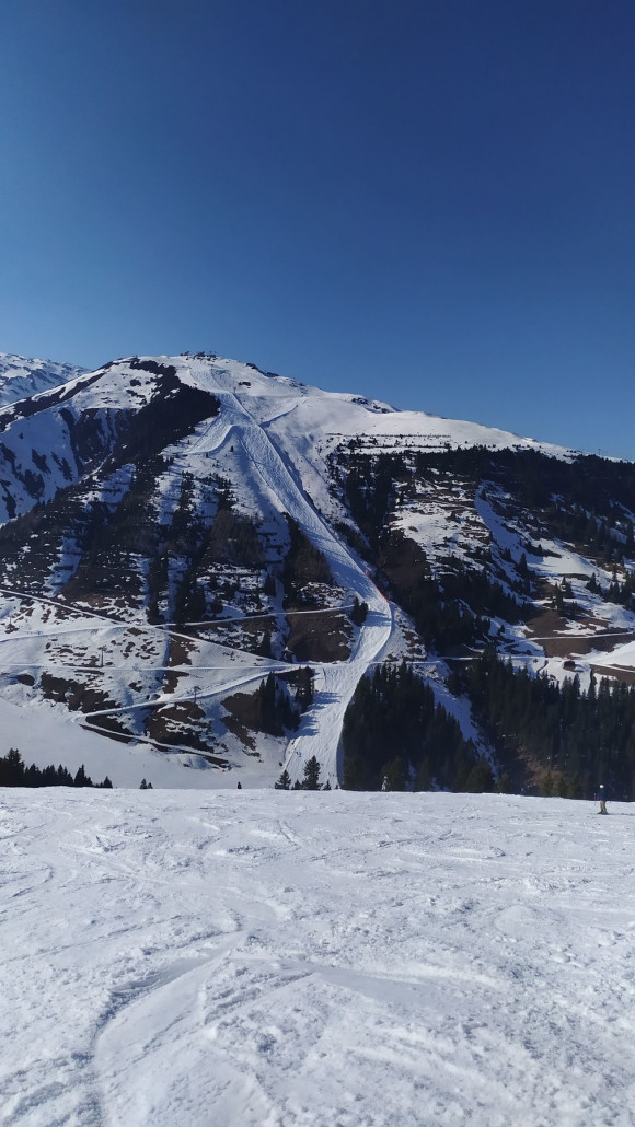 Totale des Devils Run um 15 Uhr, schön ausgefahren :D