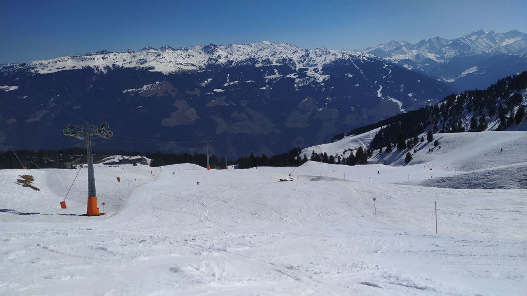 Mittags wurde es schon sulziger, aber weniger als die Tage zuvor, hier in Richtung Marendalm