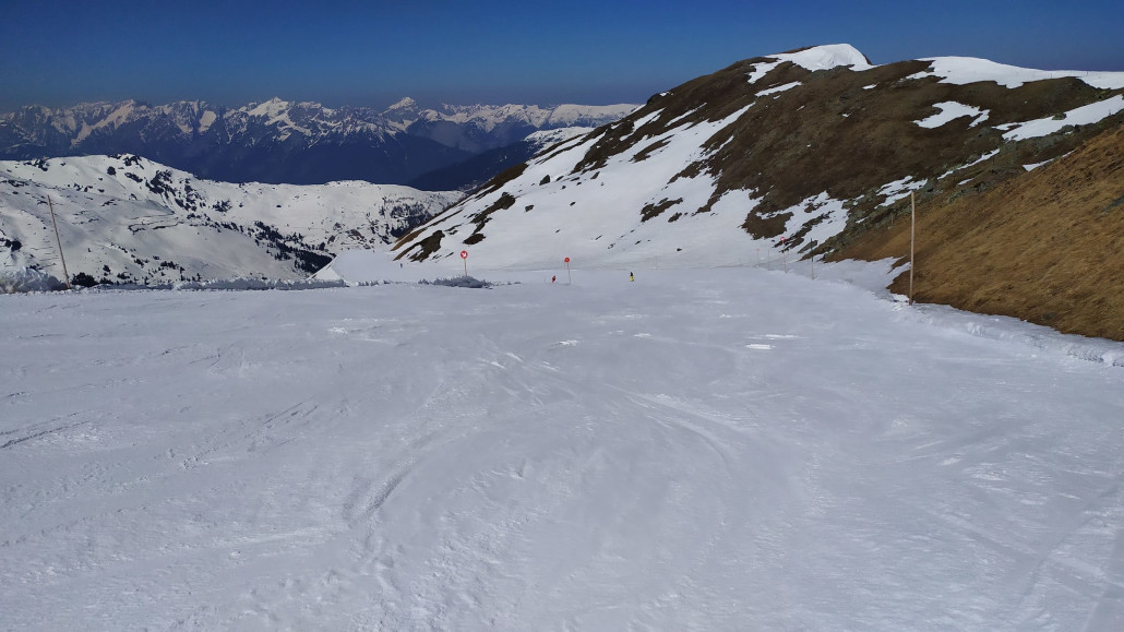 Die 1 in Richtung Hochfügen ging wieder sehr gut