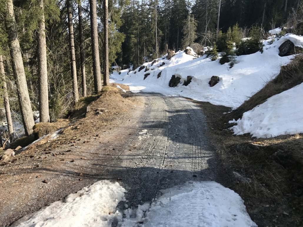 Nach wenigen Metern weiss ich auch wieso