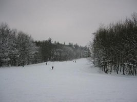 Die &amp;quot;blaue&amp;quot; Piste von unten aus gesehen