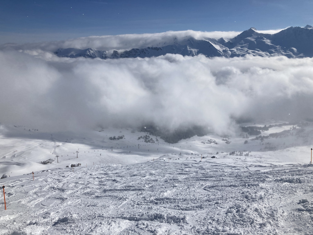 Die 71 wurde leider nicht frisch präpariert und war schon am Morgen ein Acker.