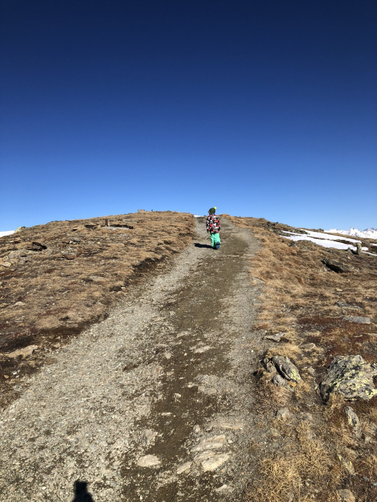 23.03. ca. 15:30; Wandernachmittag am Schönjöchl