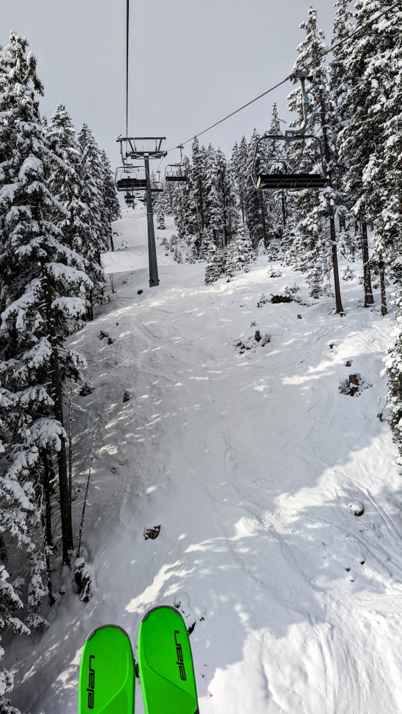 Auffahrt mit Grubigalmbahn