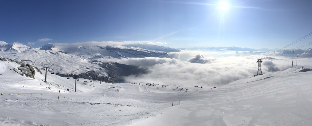 Das Nebelmeer ist weniger kompakt, als es aussieht