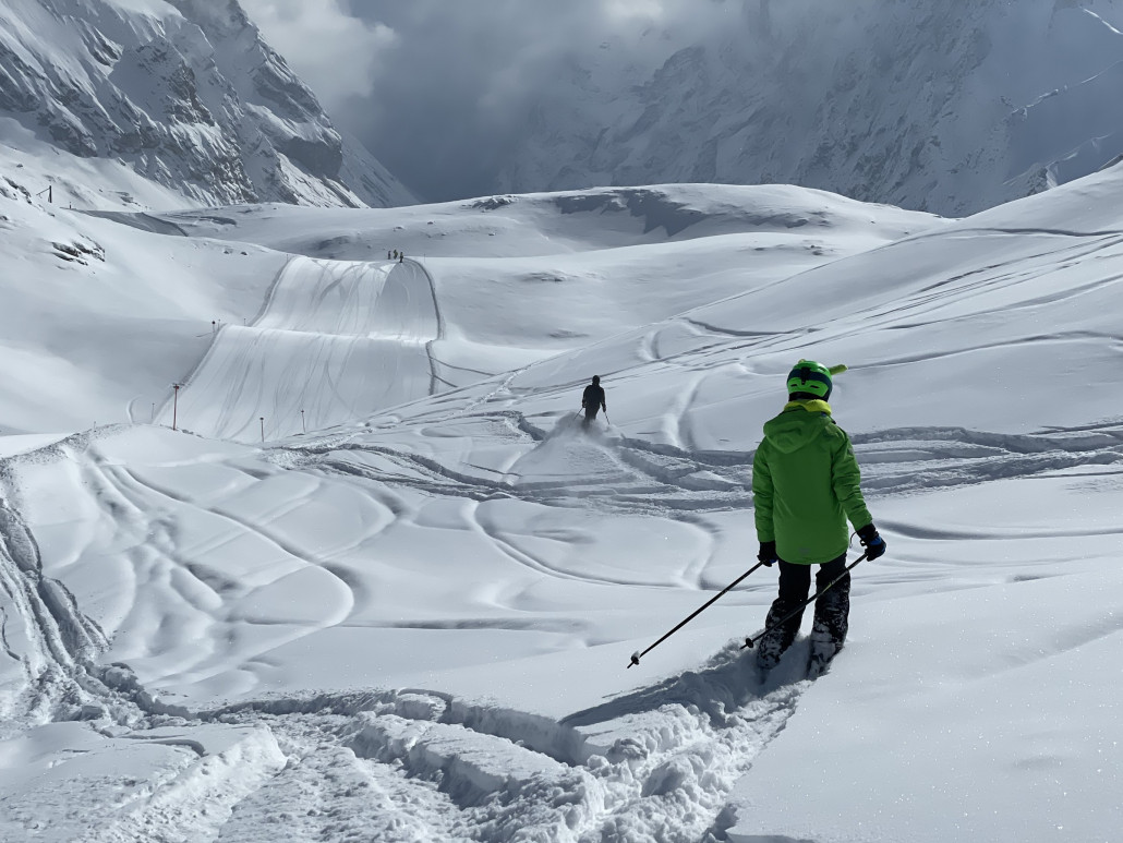 Es war tatsächlich noch einmal Powderday.