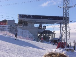 Nochmal die neue gondelbahn in Veysonnaz