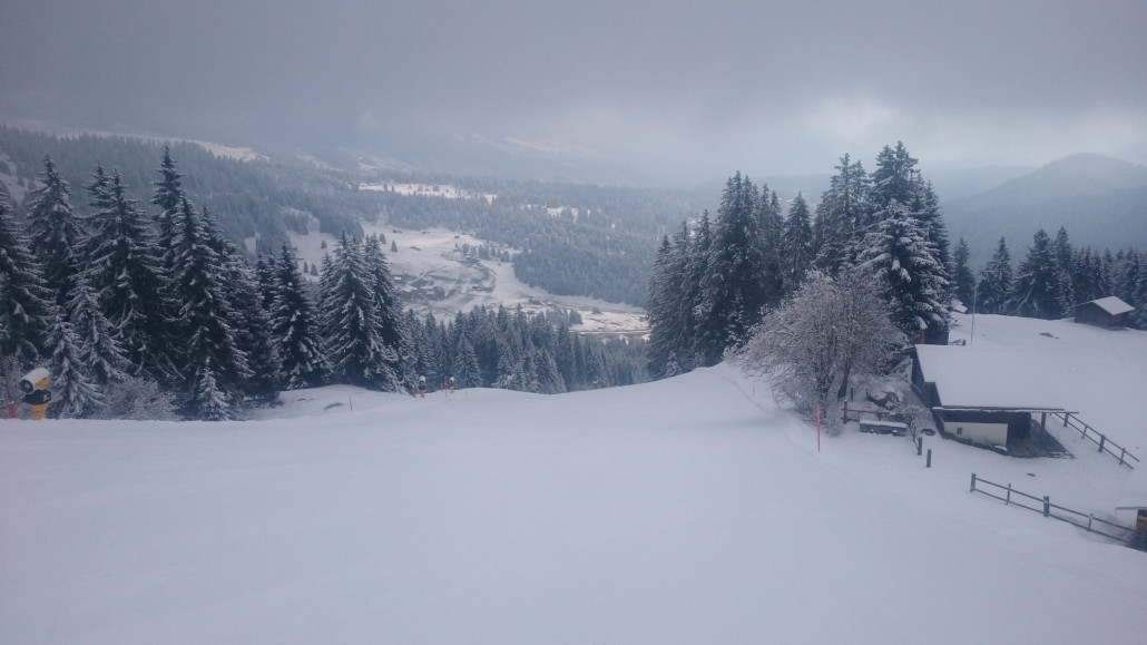 Spinas früh am Morgen