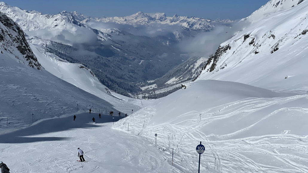 Tolle Abfahrt: Die 100