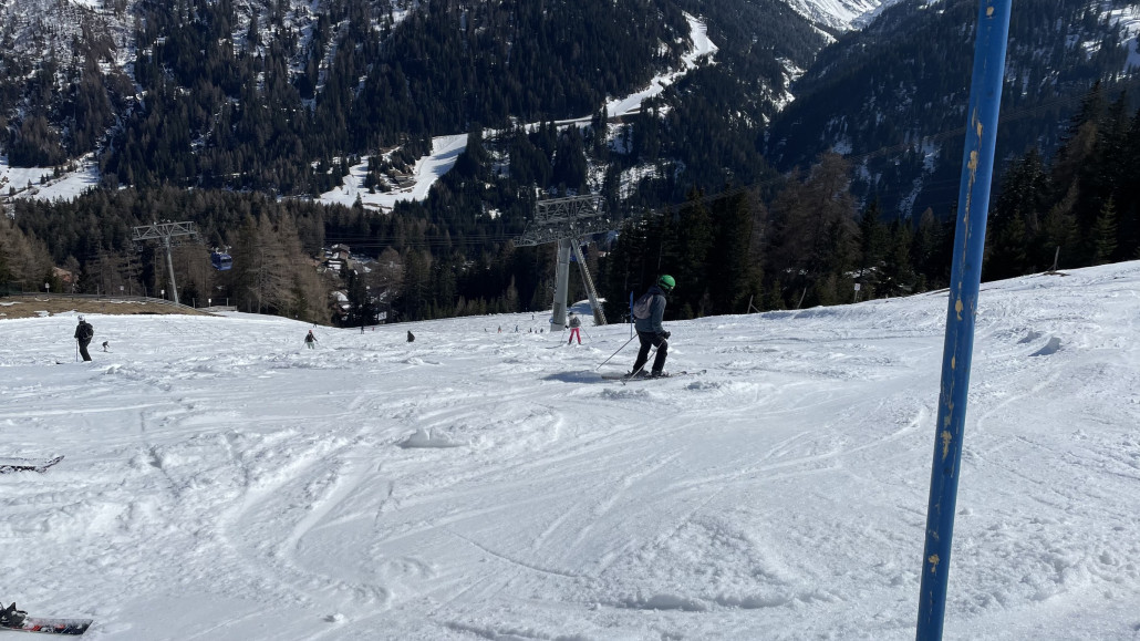 Talabfahrt zur Galzigbahn, gar nicht schön.