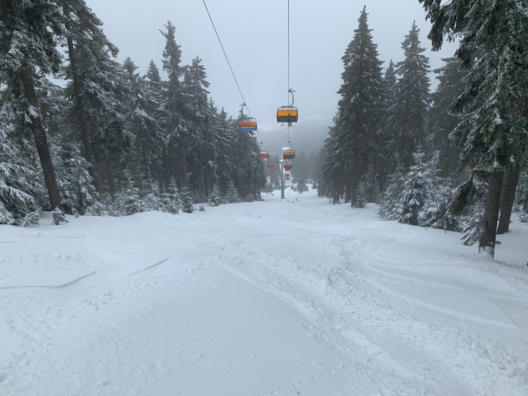 Ab dem Querweg ließ es sich sehrgut fahren unterm Cinestar