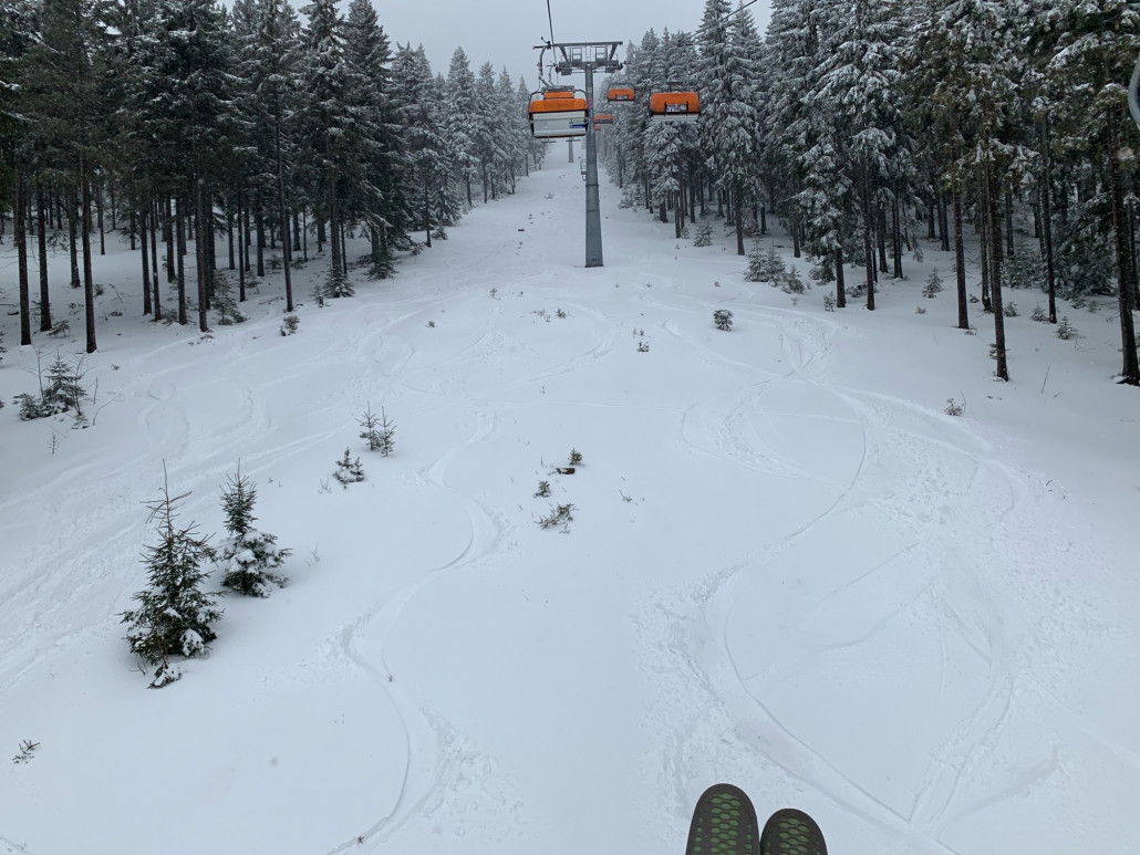 hier zerkratzt man sich nicht den Belag, wenn man vernünftig fährt :D